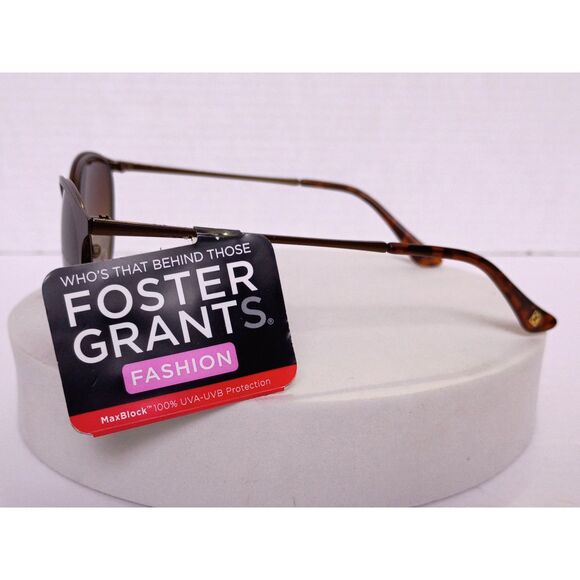 Foster Grant City Collection Bronze Metal Frame UV Protection Sunglasses - Picture 6 of 16